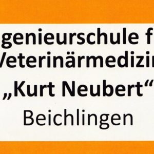 Broschüre „Ingenieurschule für Veterinärmedizin – Kurt Neubert, Beichlingen“
